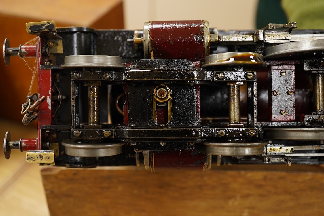 A Gauge One live steam BR Princess Royal class 4-6-0 tender locomotive, Princess Anne 46202, with spirit fired ‘Project’ type boiler with two working cylinders, the frames, wheels and Walshaerts valve gear originally bui